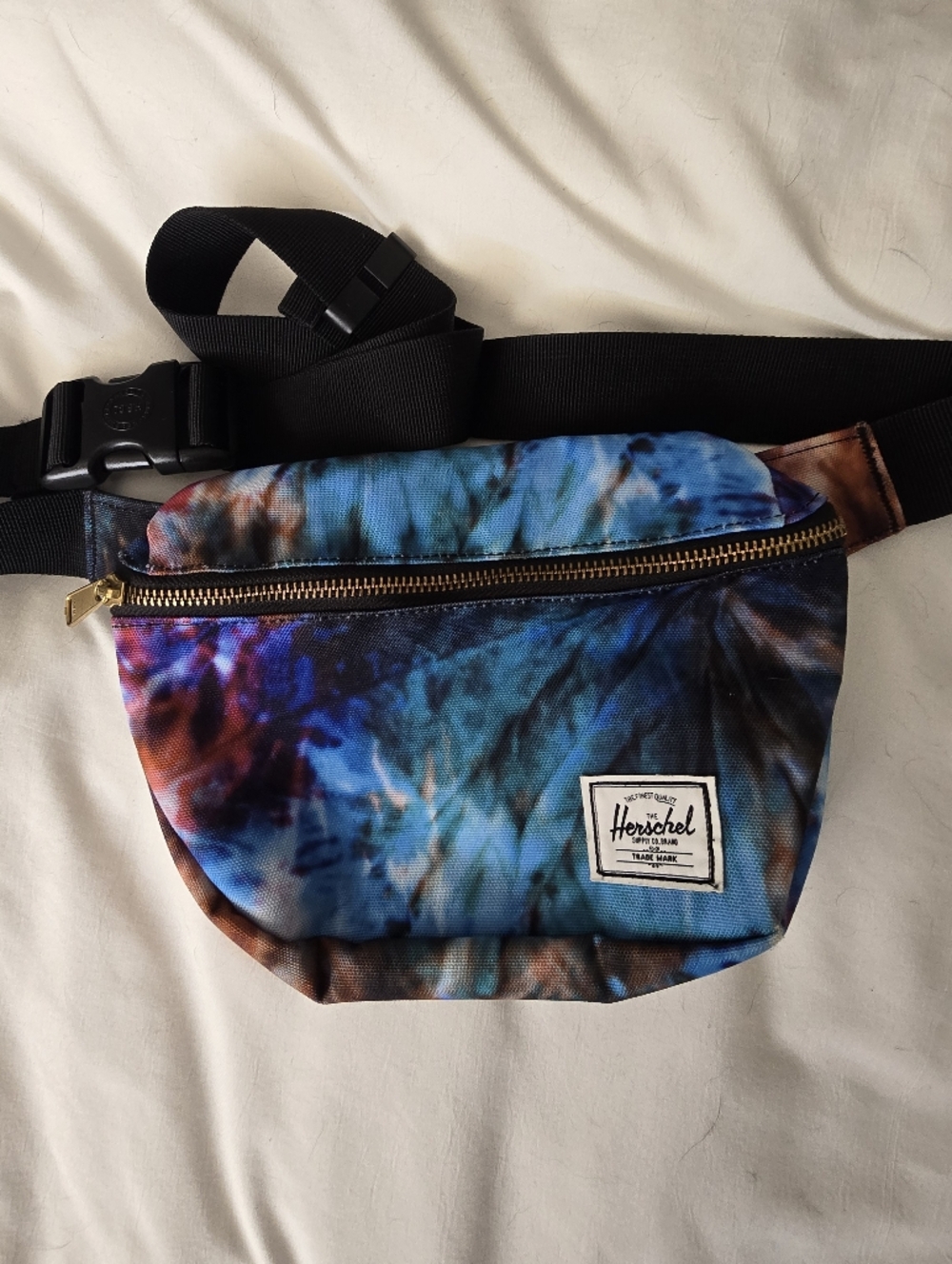 Herschel Supply Company Blue Tie-Dye Hip Pack